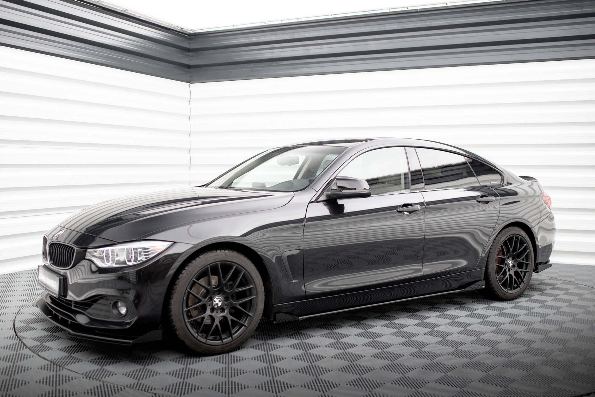 Street Pro Side Skirts Diffusers + Flaps BMW 4 Gran Coupe F36, Our Offer \  BMW \ Seria 4 \ Gran Coupe \ F36 [2014-2021] \ Standard