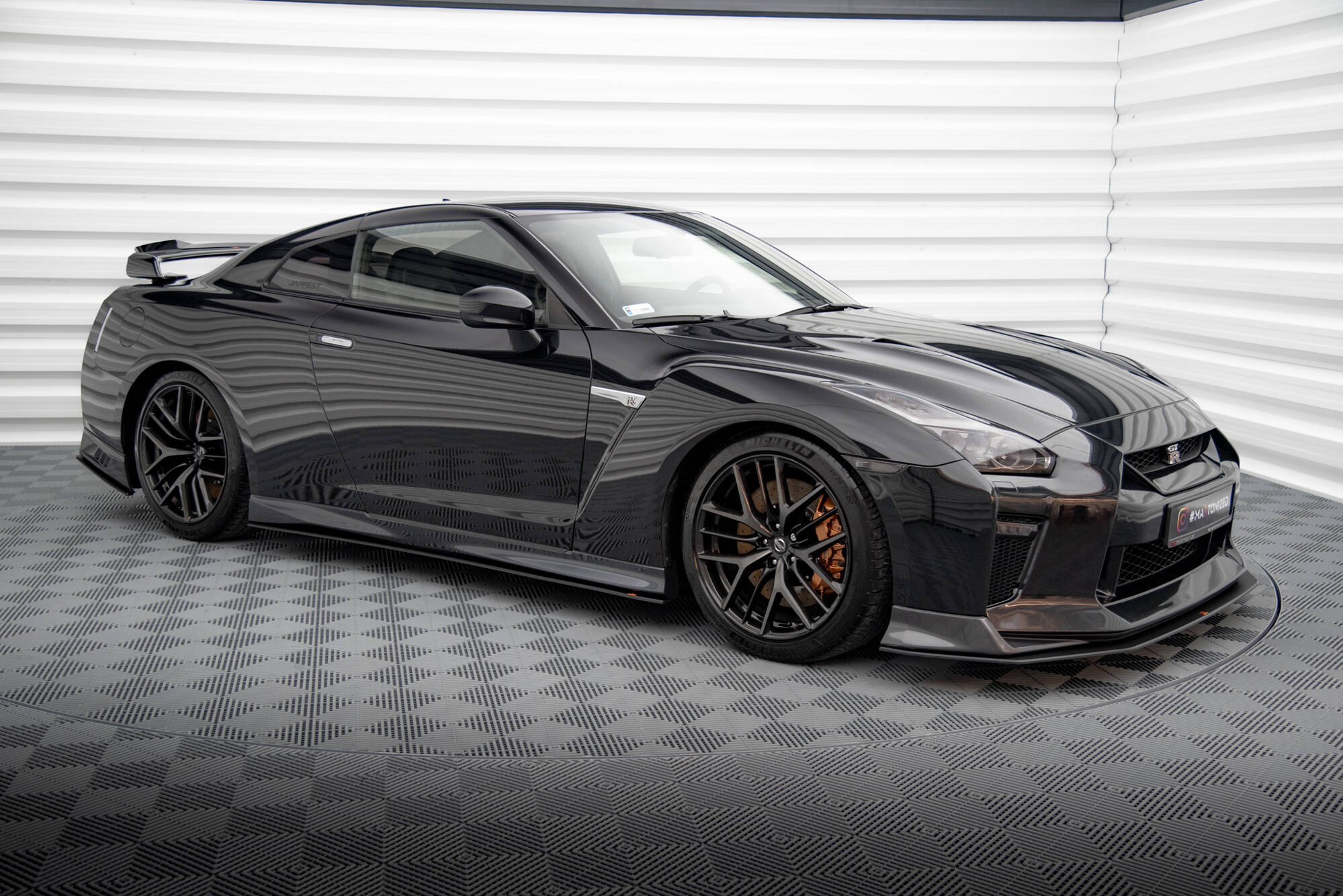 Street Pro Side Skirts Diffusers Nissan Gtr R Facelift Black Our