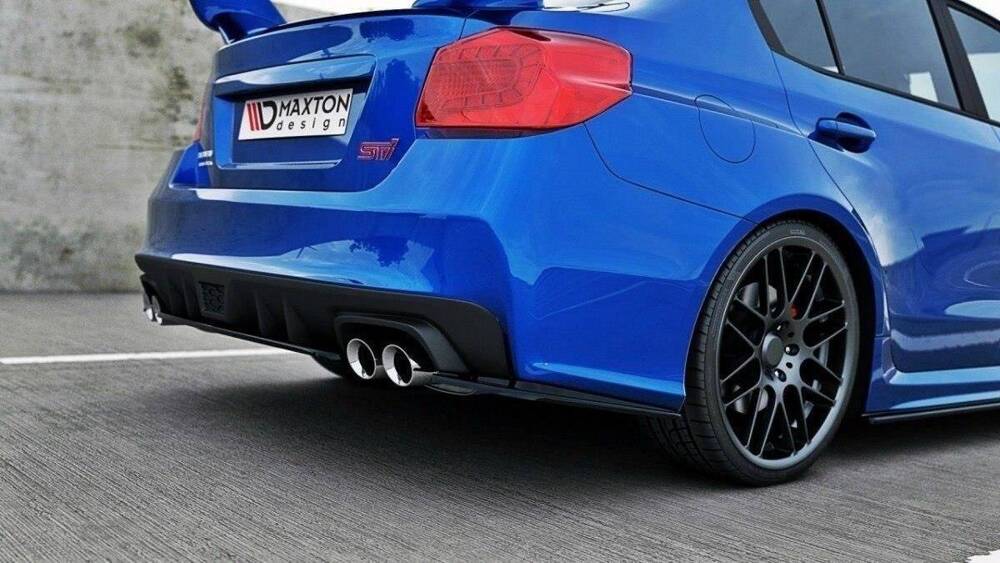 CENTRAL REAR SPLITTER V.1 SUBARU WRX STI