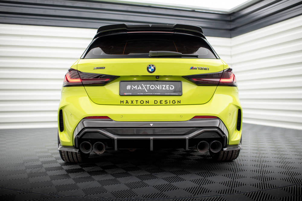 Carbon Fiber Rear Diffuser Prepreg V.1 + Milltek Sport Exhaust BMW 1 F40 M135i