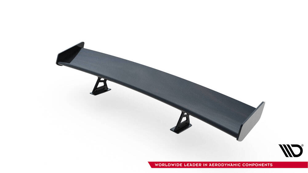 Carbon Spoiler With Internal Brackets Uprights Volkswagen Jetta GLI Mk7