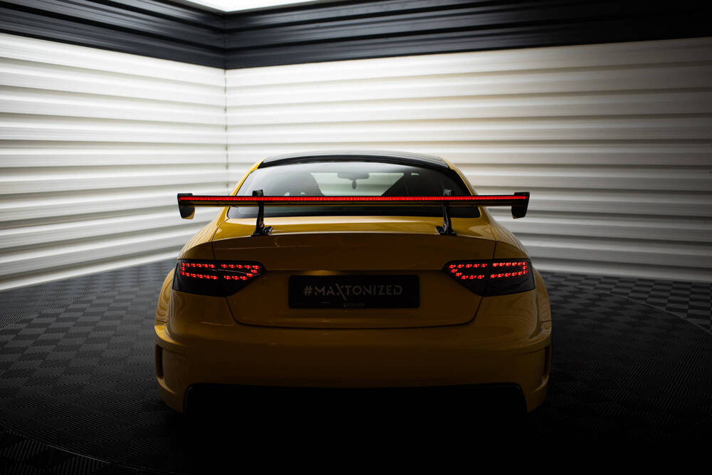 Carbon Spoiler With Upper Swan Mounting + LED Audi A5 Coupe 8T