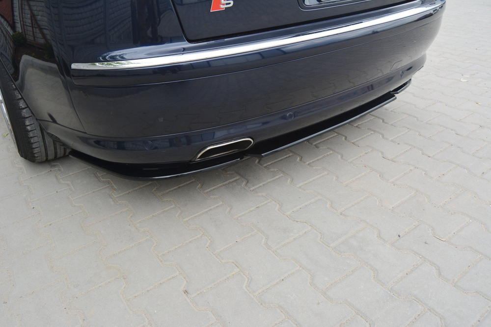 Central Rear Splitter Audi A8 W12 D3 Without Vertical