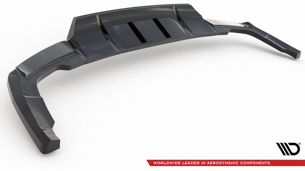 Central Rear Splitter (with vertical bars) Audi Q5 S-Line SUV Mk2 Facelift