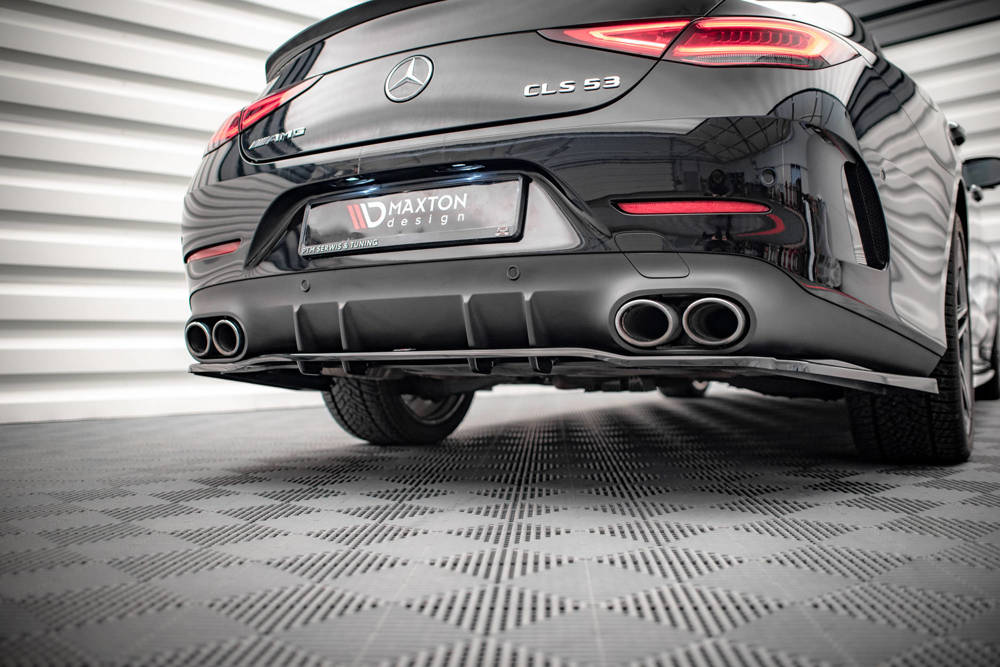 Central Rear Splitter (with vertical bars) Mercedes-AMG CLS 53 C257