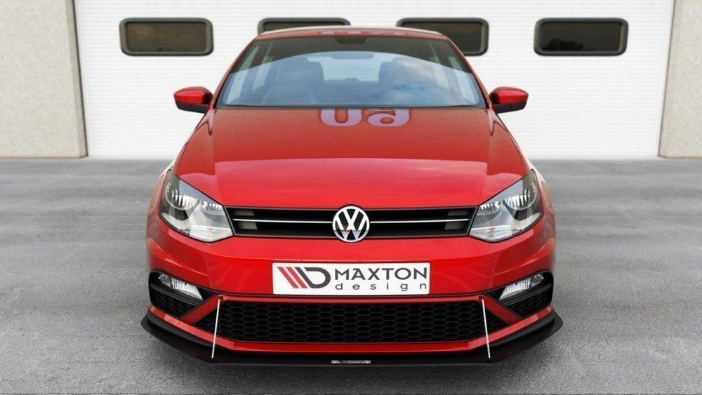 FRONT RACING SPLITTER VW POLO MK5 GTI FACELIFT | Our Offer \ Volkswagen ...