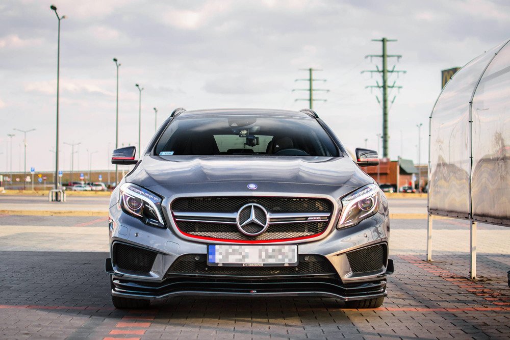 FRONT SPLITTER MERCEDES-BENZ GLA 45 AMG SUV (X156) PREFACE