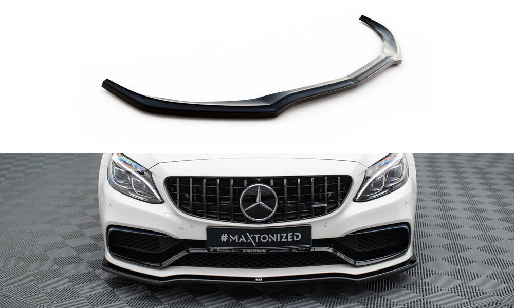 FRONT SPLITTER V.1 Mercedes-AMG C63 Sedan / Estate W205 / S205