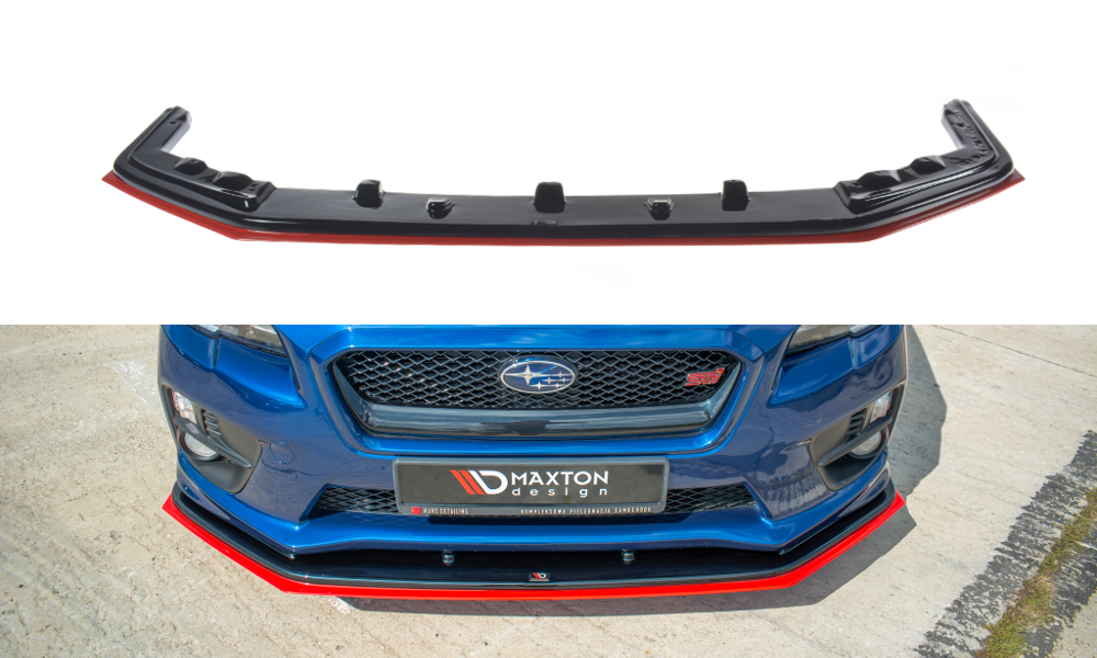 FRONT SPLITTER V.4 SUBARU  WRX STI