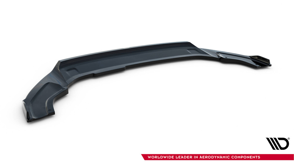 FRONT SPLITTER v.2 VW GOLF VII R (FACELIFT) Gloss Black