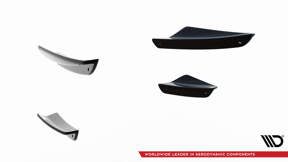 Front Bumper Wings (Canards) Audi S3 Sportback / A3 S-line Sportback  8Y Facelift