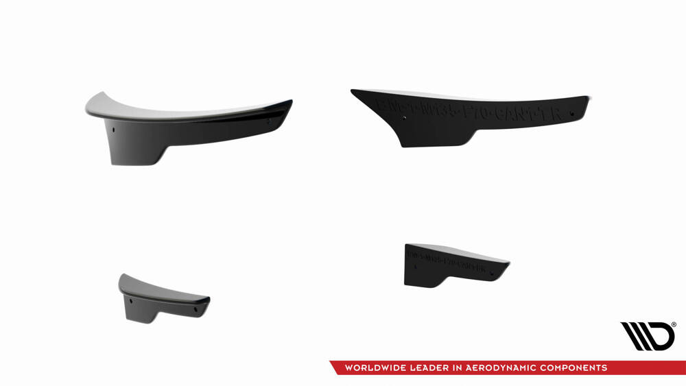 Front Bumper Wings (Canards) BMW 1 M-Pack F70