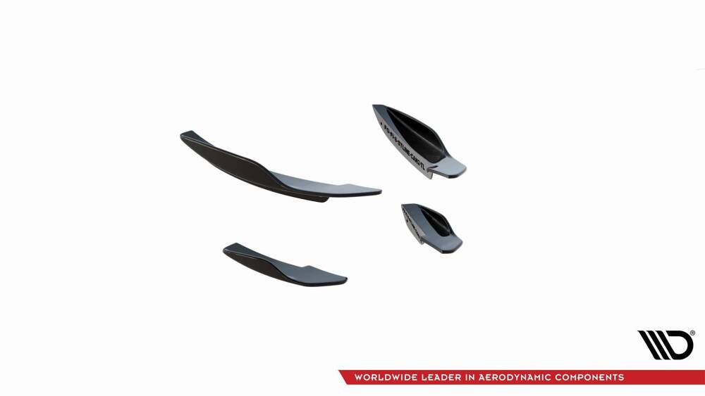 Front Bumper Wings (Canards) V.2 Ford Fiesta Mk8 ST / ST-Line 