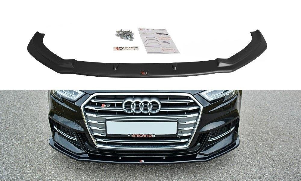 Front Splitter V.1 Audi S3 / A3 S-Line Hatchback / Sportback 8V Facelift