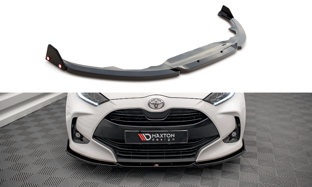 Front Splitter V.1 + Flaps Toyota Yaris Mk4