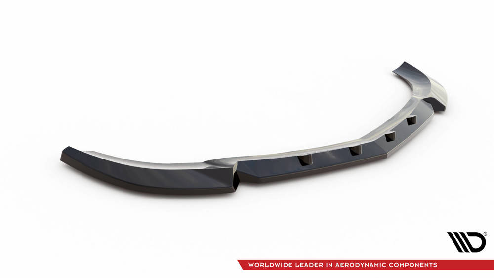 Front Splitter V.1 Mercedes-Benz C Coupe / Sedan / Estate  AMG-Line C204 / W204 Facelift / S204 Facelift