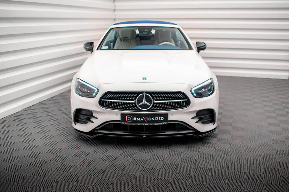 Front Splitter V.1 Mercedes-Benz E-Class W213 Coupe Facelift (C238 Facelift) / Cabriolet (A238 Facelift) AMG-Line / 53 AMG