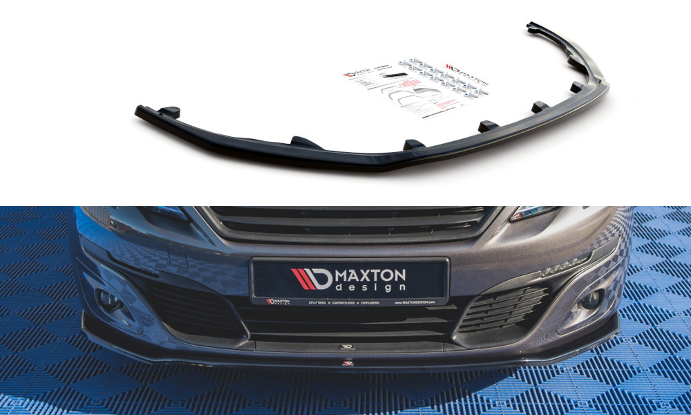 Front Splitter V.1 Peugeot 308 Mk2 Facelift