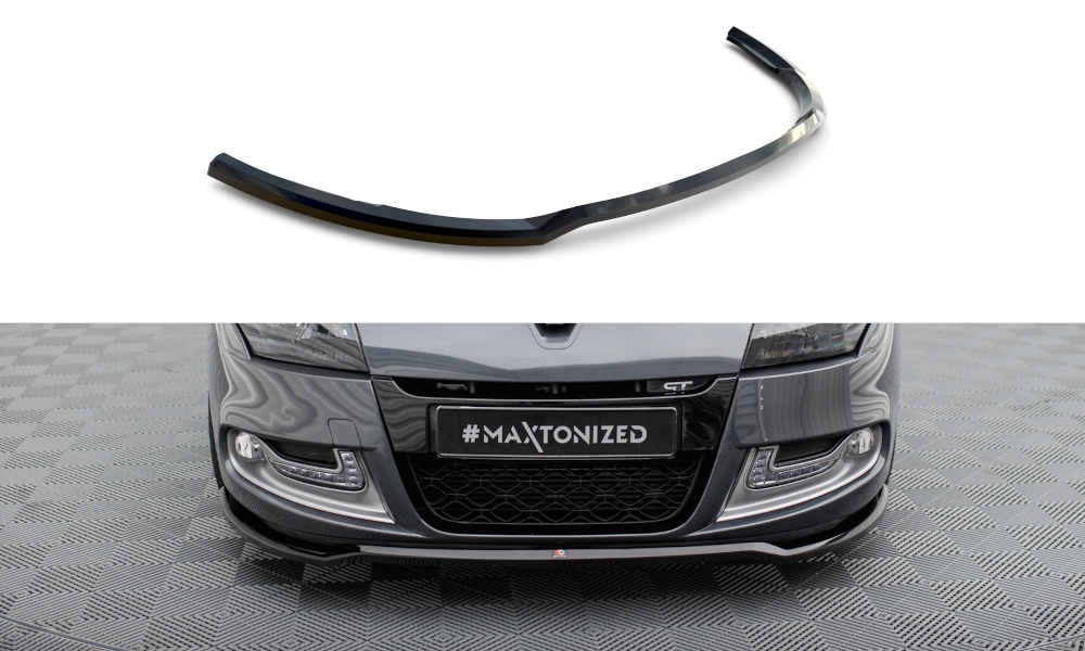 Front Splitter V.1 Renault Megane GT Mk3 Facelift