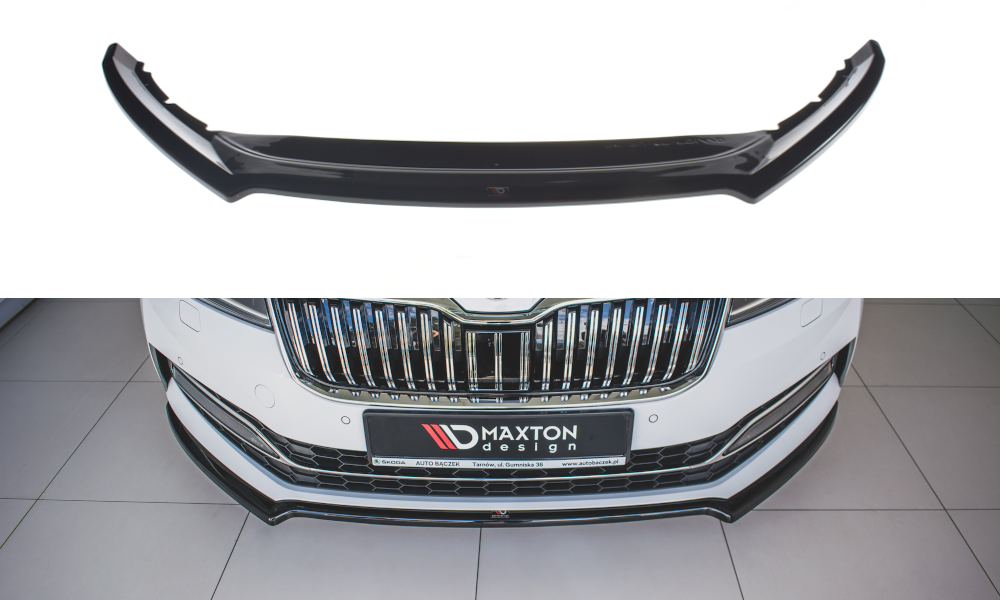 Front Splitter V.1 Skoda Superb Liftback / Combi Mk3 Facelift