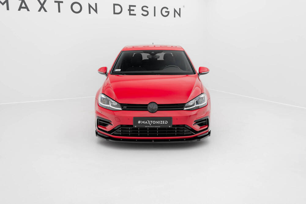 Front Splitter V.1 Volkswagen Golf R / R-Line Mk7 Facelift