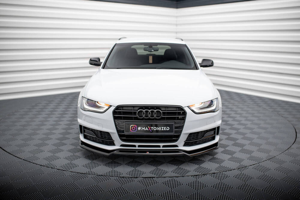 Front Splitter V.2 Audi A4 Competition B8 Facelift