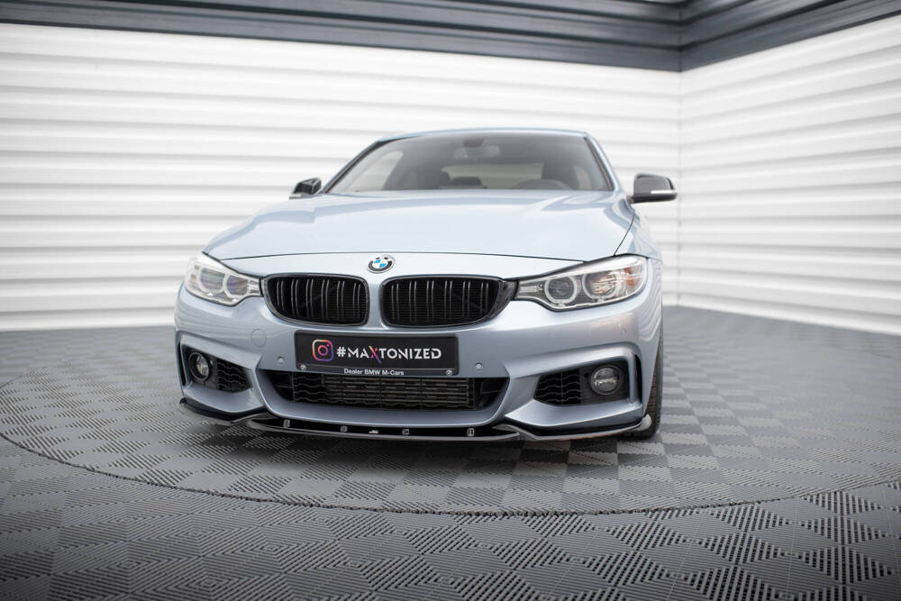 Front Splitter V.3 BMW 4 Coupe / Gran Coupe / Cabrio M-Pack F32 / F36 / F33