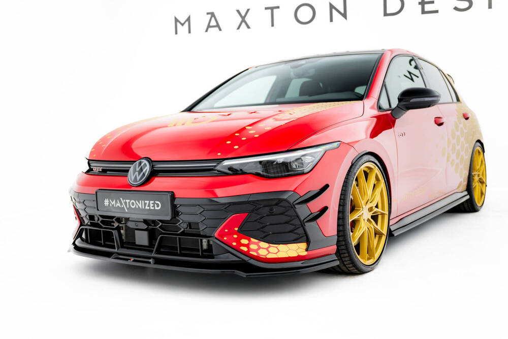 Front Splitter V.3 Volkswagen Golf GTI Clubsport Mk8 Facelift