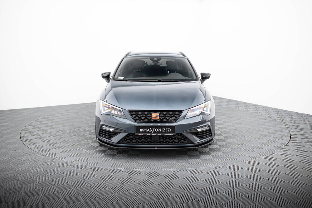 Front Splitter V.4 Seat Leon Cupra / FR Mk3 FL