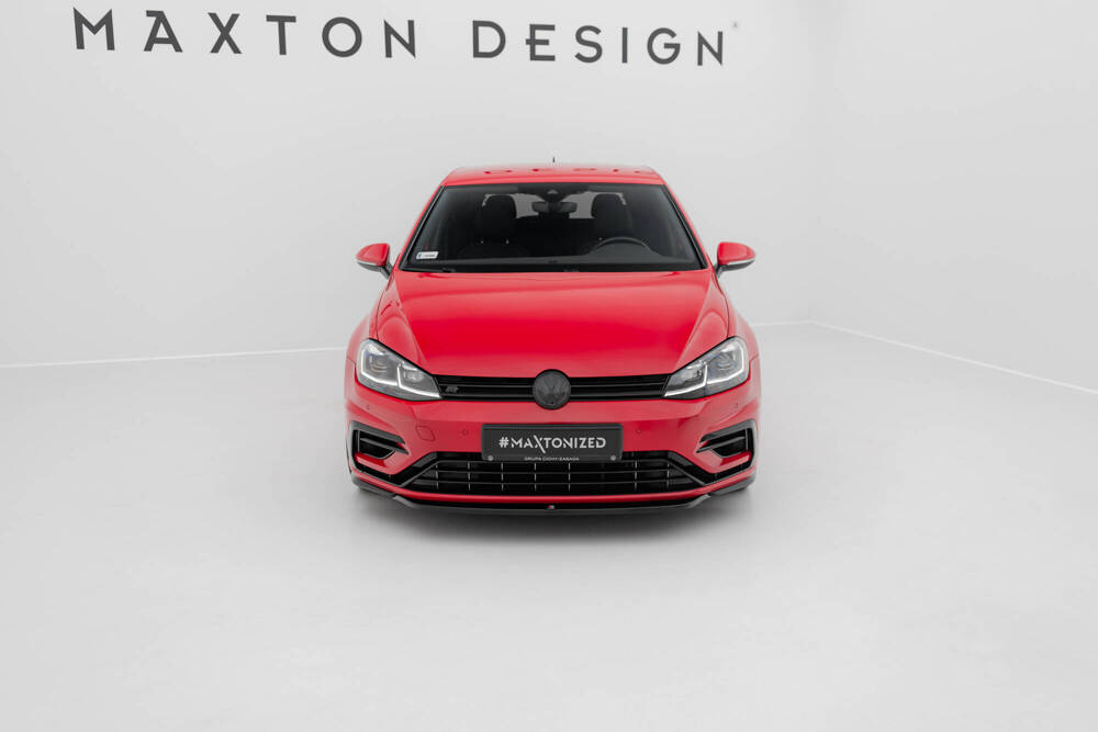 Front Splitter V.5 Volkswagen Golf R / R-Line Mk7 Facelift