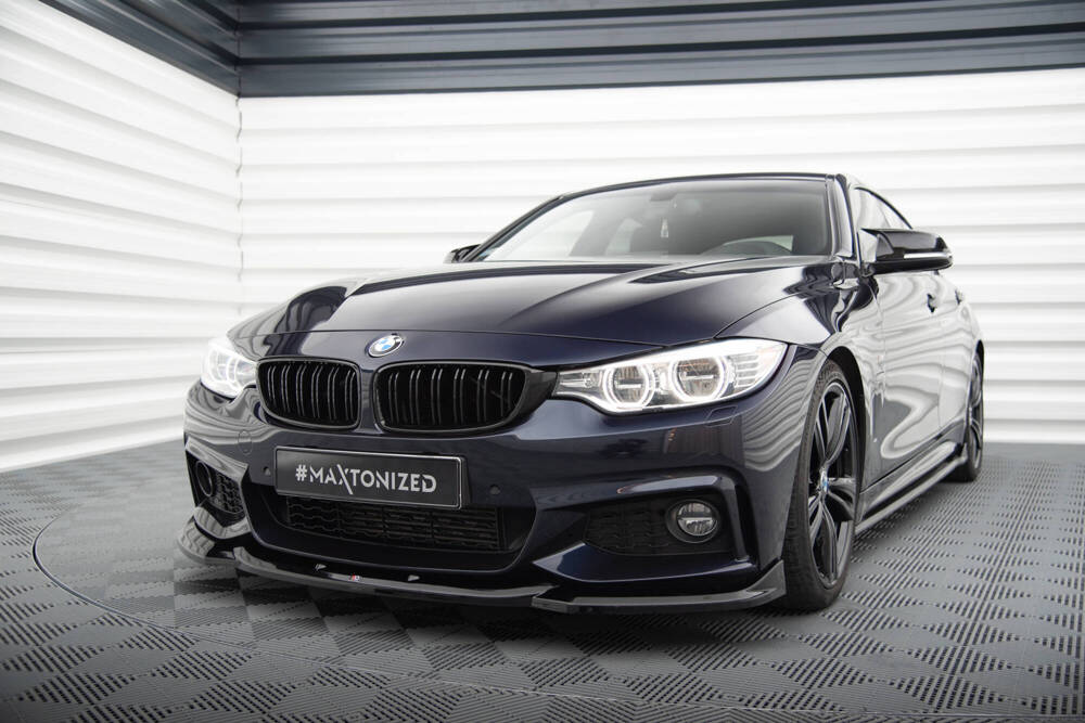 Front Splitter V.6 BMW 4 Coupe / Gran Coupe / Cabrio M-Pack F32 / F36 / F33