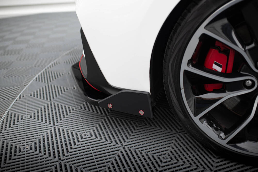 Front Splitter V.6 + Flaps Hyundai I30 N Mk3 Hatchback/Fastback