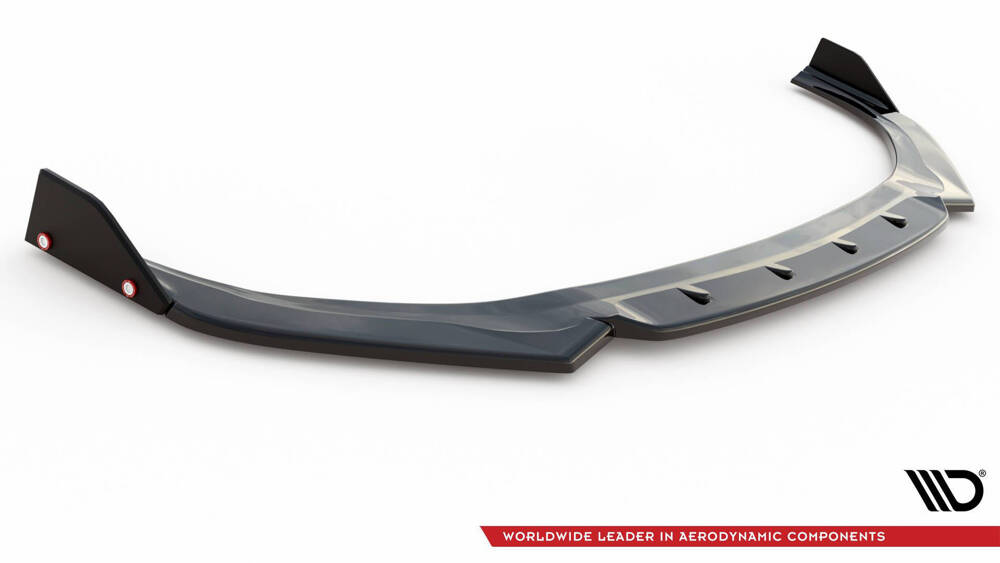 Front Splitter V.6 + Flaps Hyundai I30 N Mk3 Hatchback/Fastback