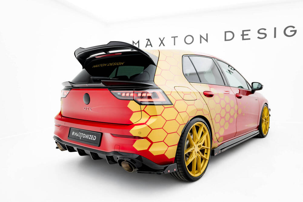 Lower Spoiler Cap 3D Volkswagen Golf GTI / GTI Clubsport / R / R-Line / GTE / GTD Mk8 / Mk8 Facelift