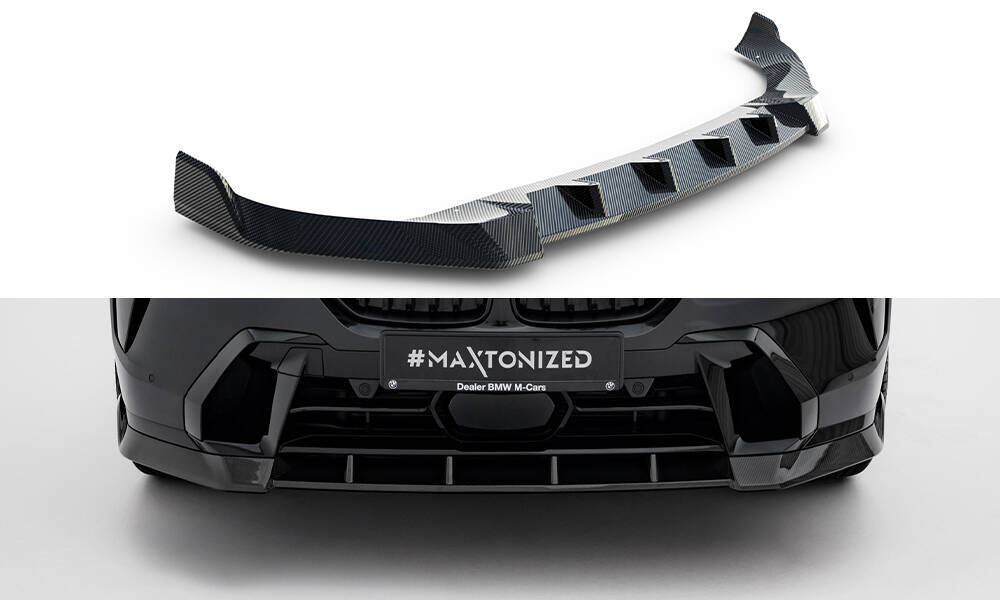 Prepreg Carbon Fiber Front Splitter BMW X7 M-Pack G07 Facelift