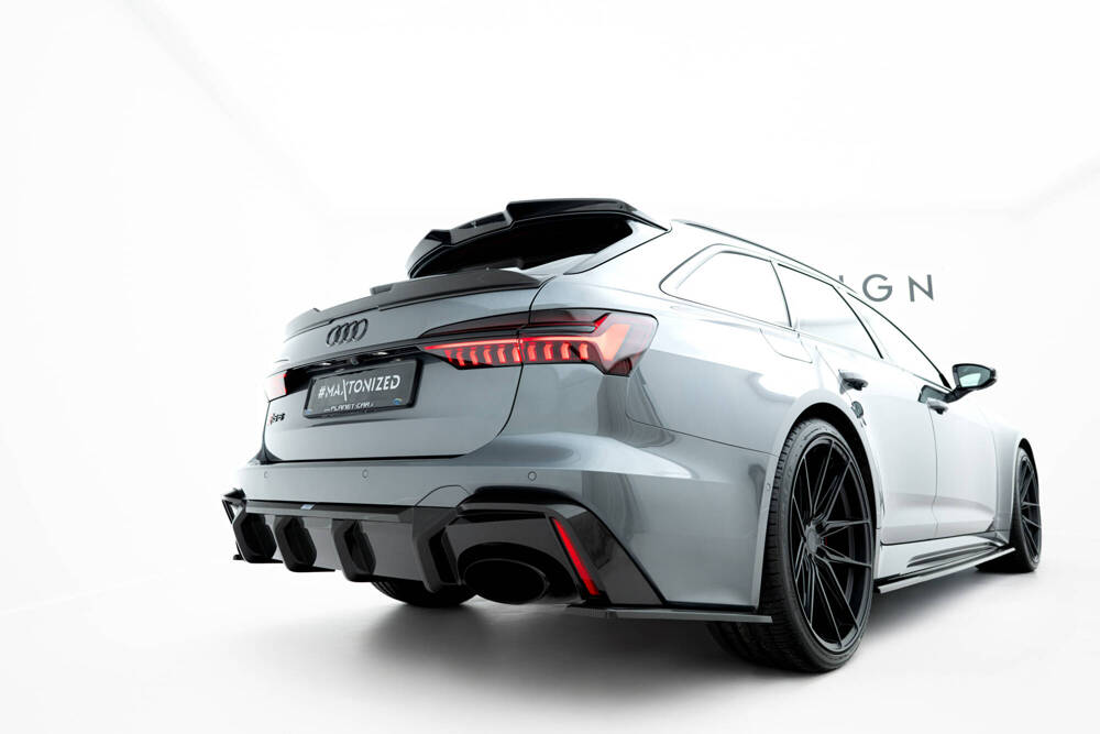 Prepreg Carbon Fiber Rear Diffuser Audi RS6 C8 