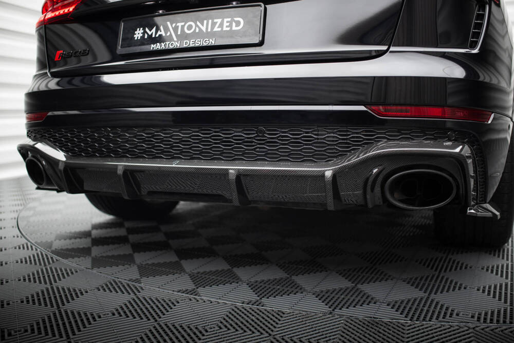 Prepreg Carbon Fiber Rear Diffuser Audi RSQ8 Mk1