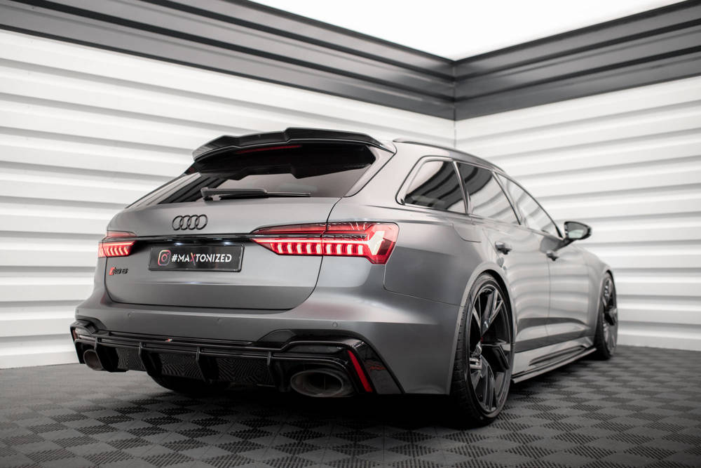 Prepreg Carbon Fiber Tailgate Spoiler Audi RS6 C8 