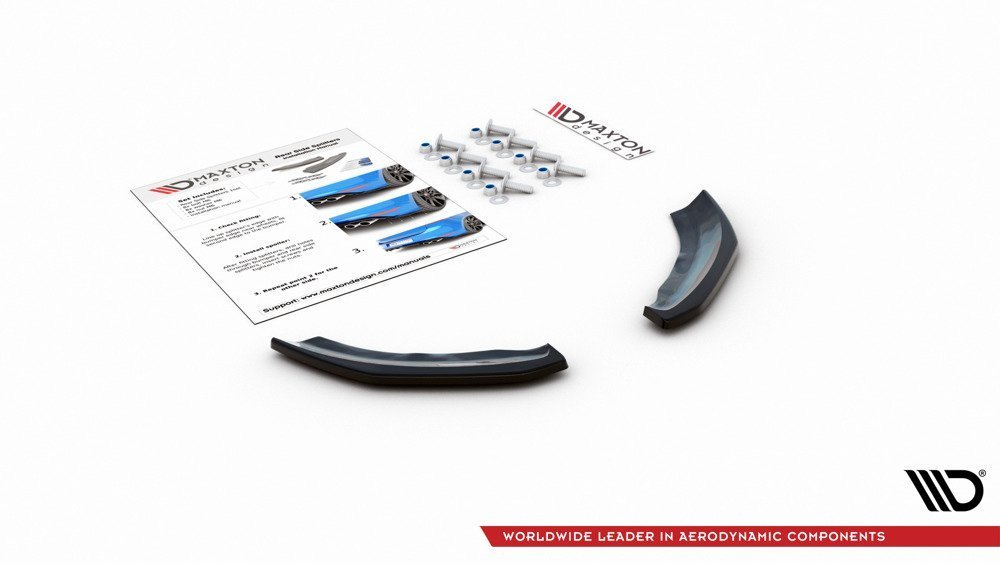 REAR SIDE SPLITTERS Volkswagen Polo GTI Mk6 