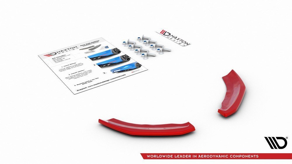 REAR SIDE SPLITTERS Volkswagen Polo GTI Mk6 