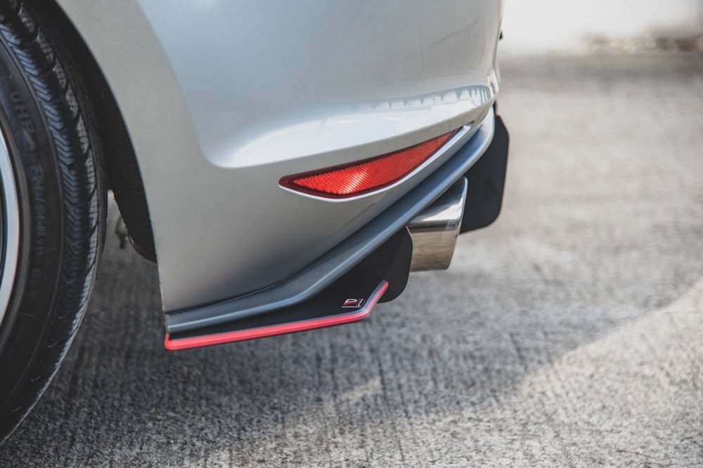 Racing Durability Rear Side Splitters V.1 VW Golf 7 GTI 