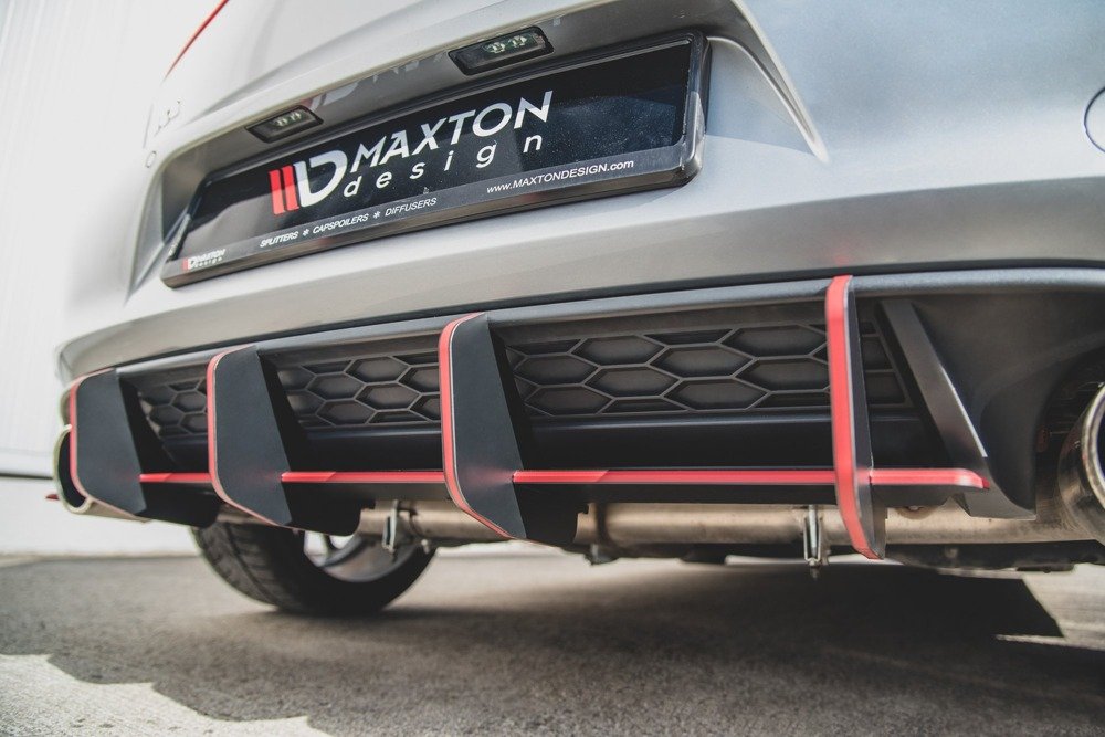 Racing Durablity Rear Diffuser V.2 VW Golf 7 GTI