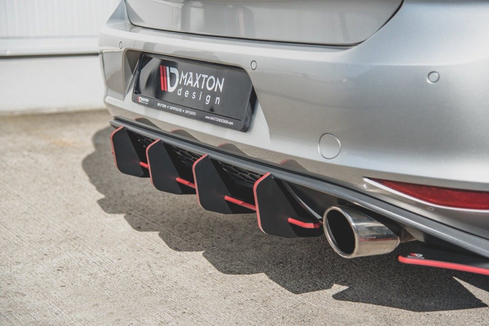 Racing Durablity Rear Diffuser V.2 VW Golf 7 GTI