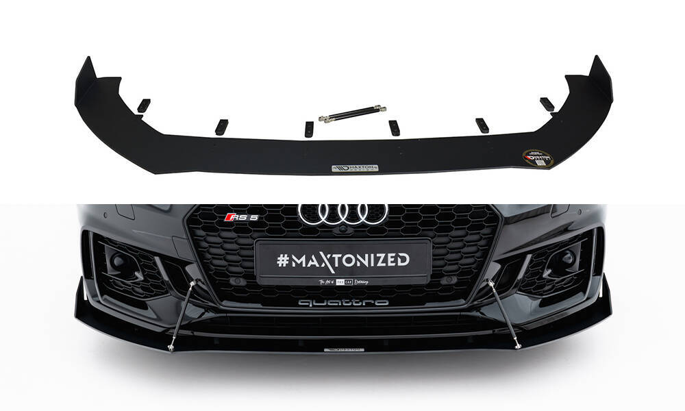 Racing Front Splitter V.2 Audi RS5  Coupe / Sportback F5