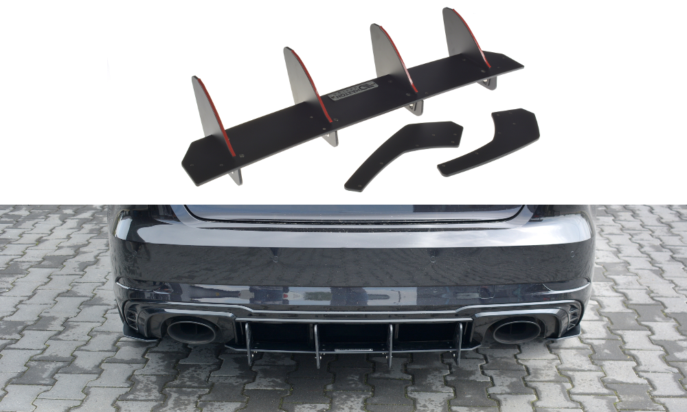 Rear Diffuser V.1 Audi RS3 8V FL Sportback