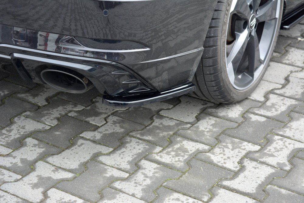 Rear Side Splitters Audi RS3 8V FL Sportback