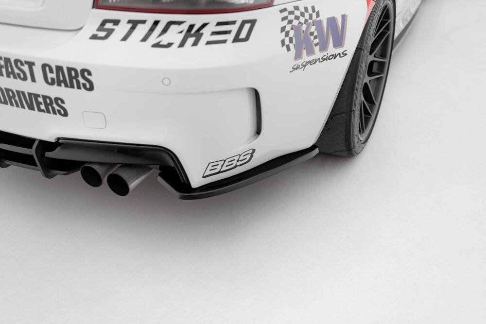 Rear Side Splitters BMW 1 M Coupe E82