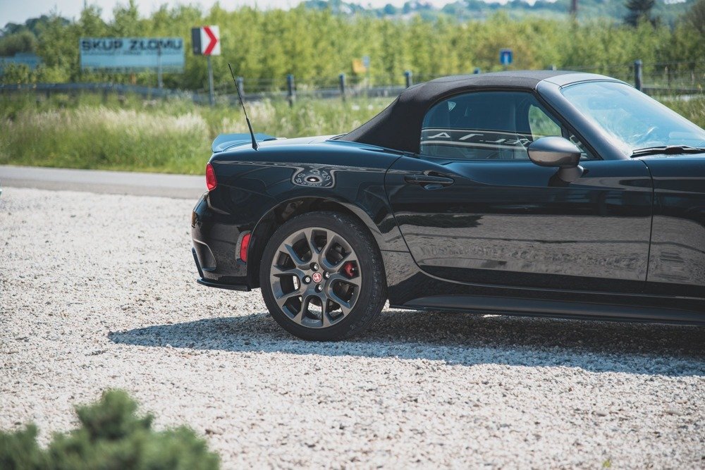 Rear Side Splitters Fiat 124 Spider Abarth