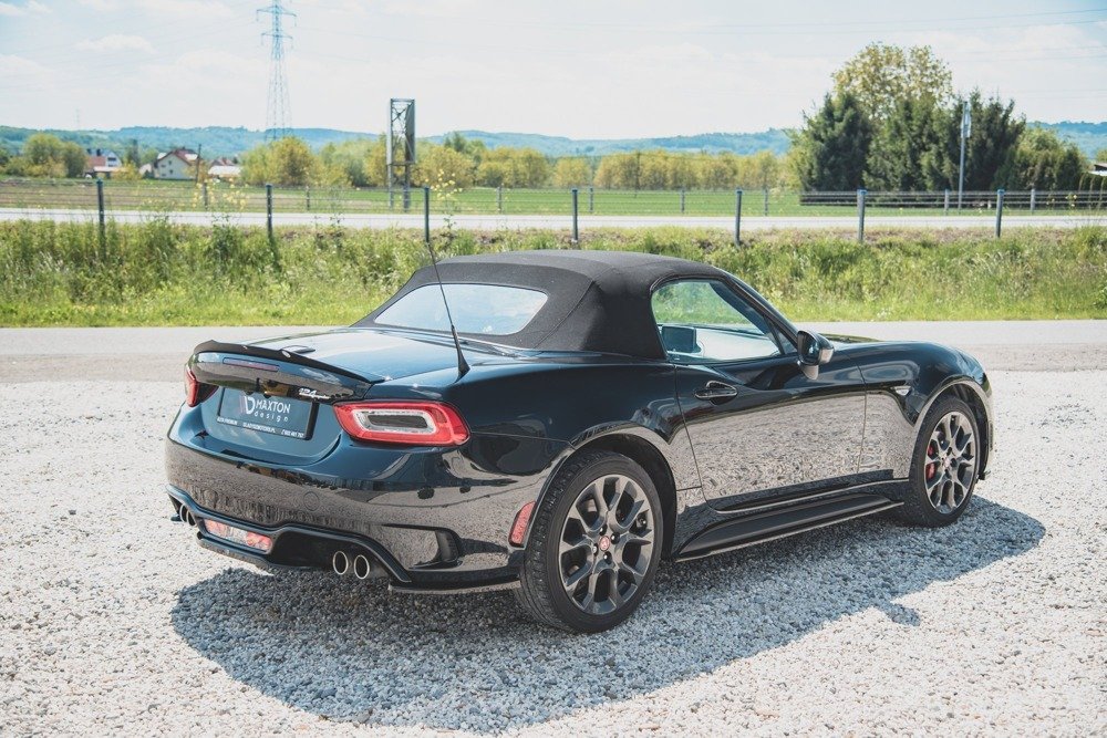 Rear Side Splitters Fiat 124 Spider Abarth