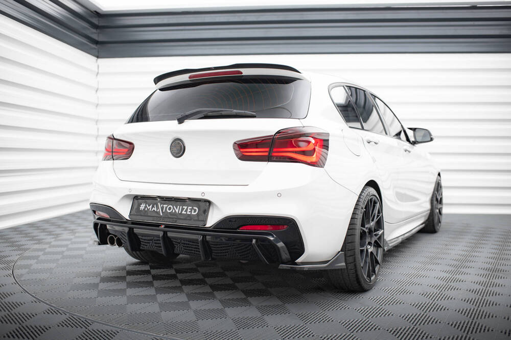 Rear Side Splitters (For rear valance V.3) BMW 1 M-Pack / M140i F20 Facelift 